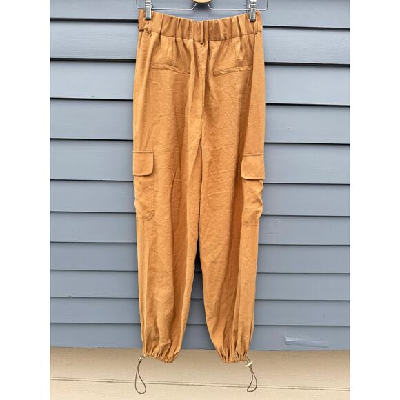 SILVIA TCHERASSI Darnell Cargo Pant Camel Medium M - Picture 7 of 9